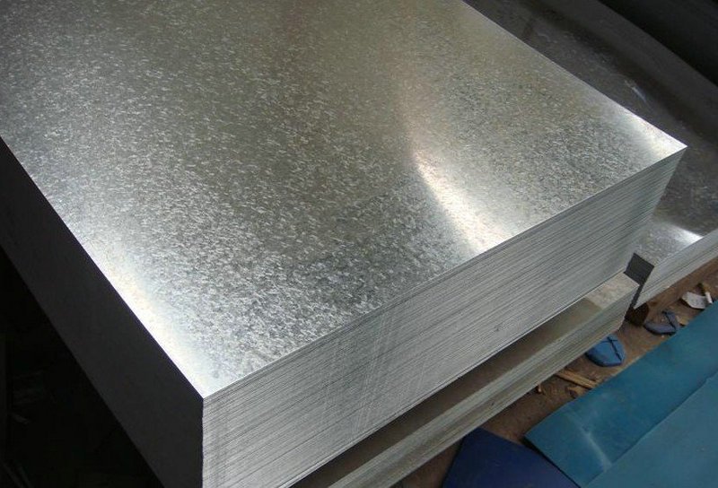 B & T métal en tôle d'acier galvanisé 1 mm d'épaisseur Tôle Fine